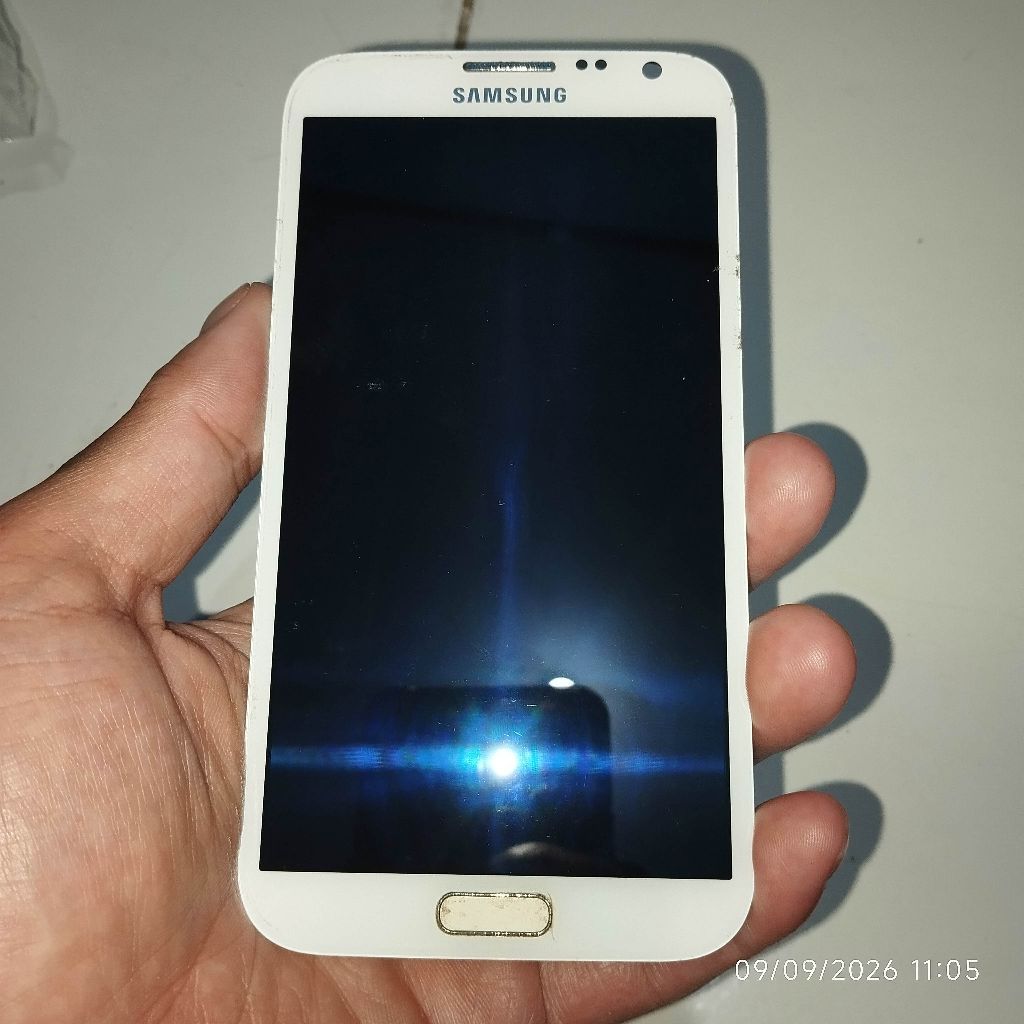 LCD Touchscreen Frame Samsung Galaxy Note II/GT-N7100 [White]
