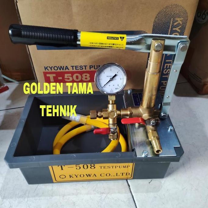 Test Pump Manual Kyowa 50 Bar Kyowa T 508