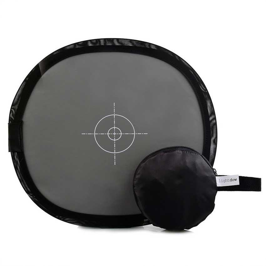 300mm Portable Photography Reflector Gray and White Balance Card Photographic White Balance Focus Bo