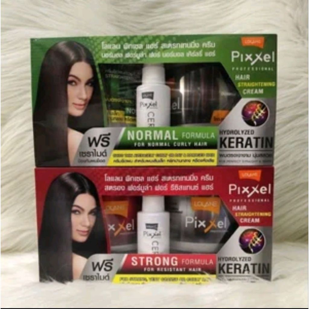 Lolane Pixxel Hair Straightening Cream Normal Dan Strong / Lolane Pixxel