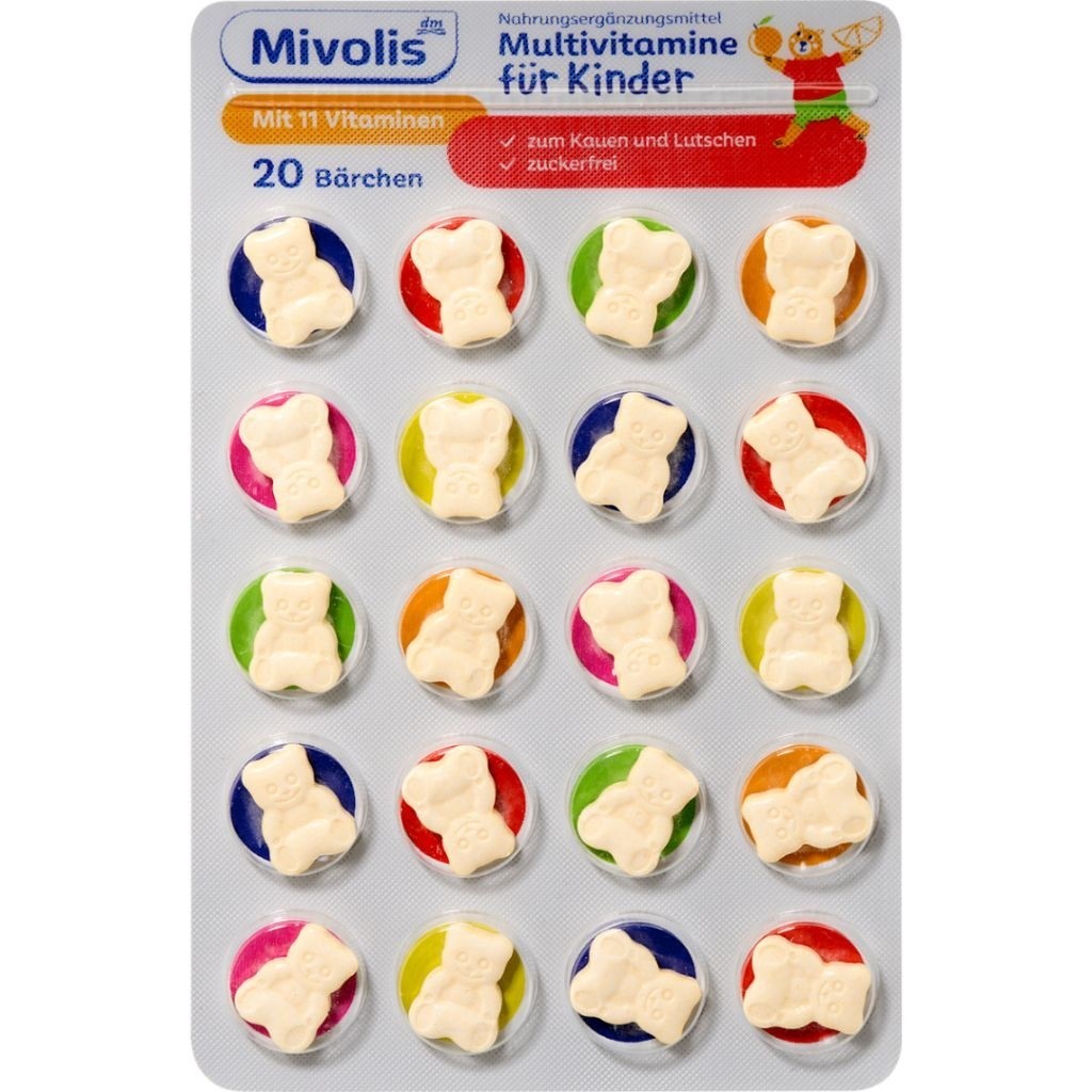 Mivolis Multivitamin Anak Tablet Hisap | Mivolis Multivitamin For Kids Original