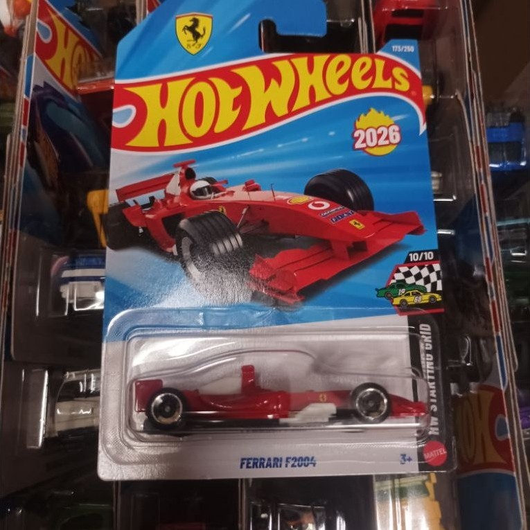 hot wheels ferrari f2004