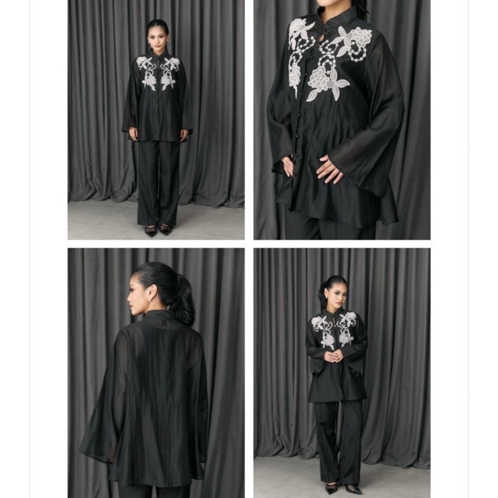 Lou Blouse (Sheer) – Studio TUI (Preloved)