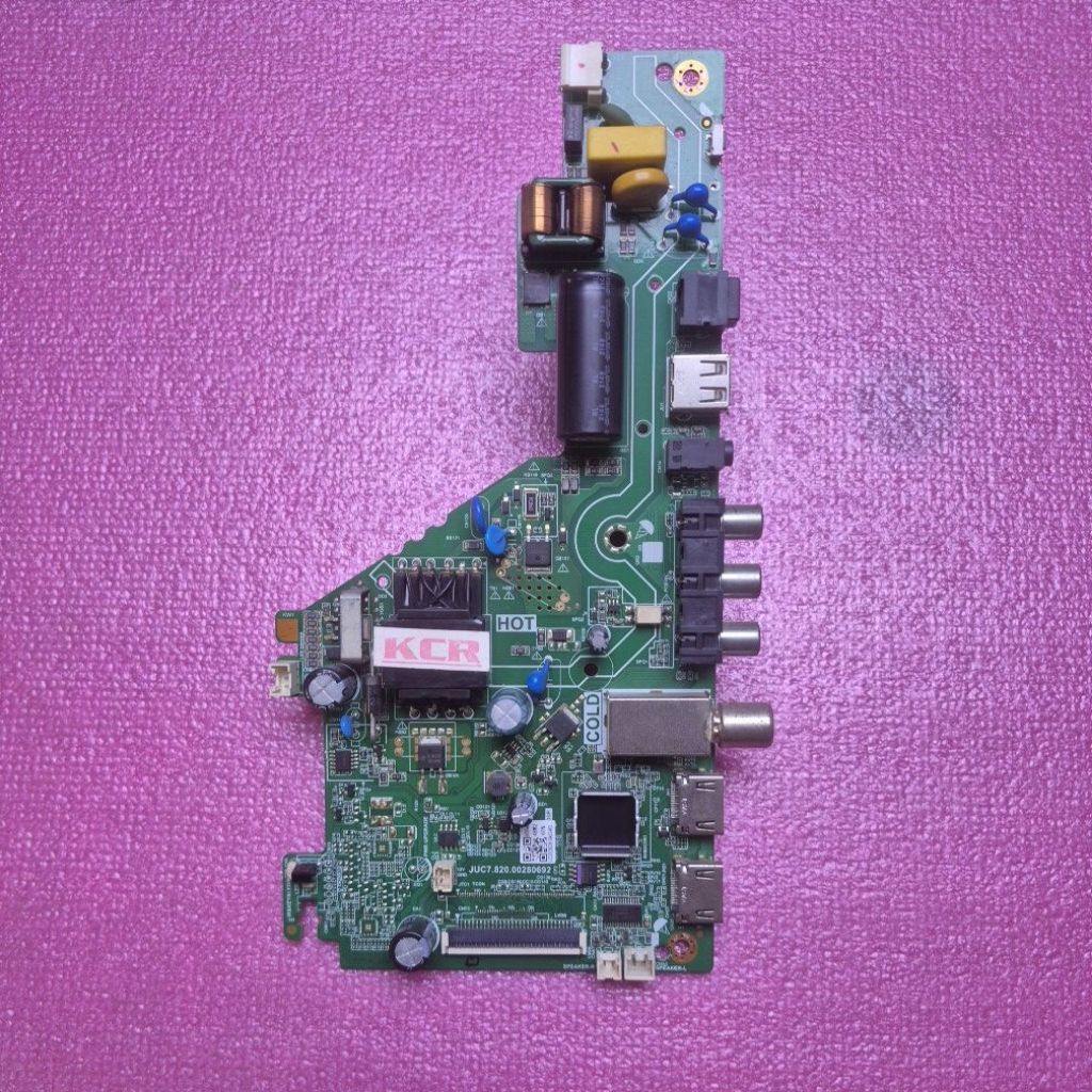 MB MainBoard Tv Led CHANGHONG L32H1 L32G5W Soket Panel Besar