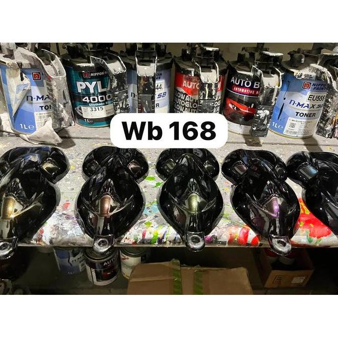 cat hitam lembayung pu/cat lembayung merah,biru,violet,kuning dan hijau