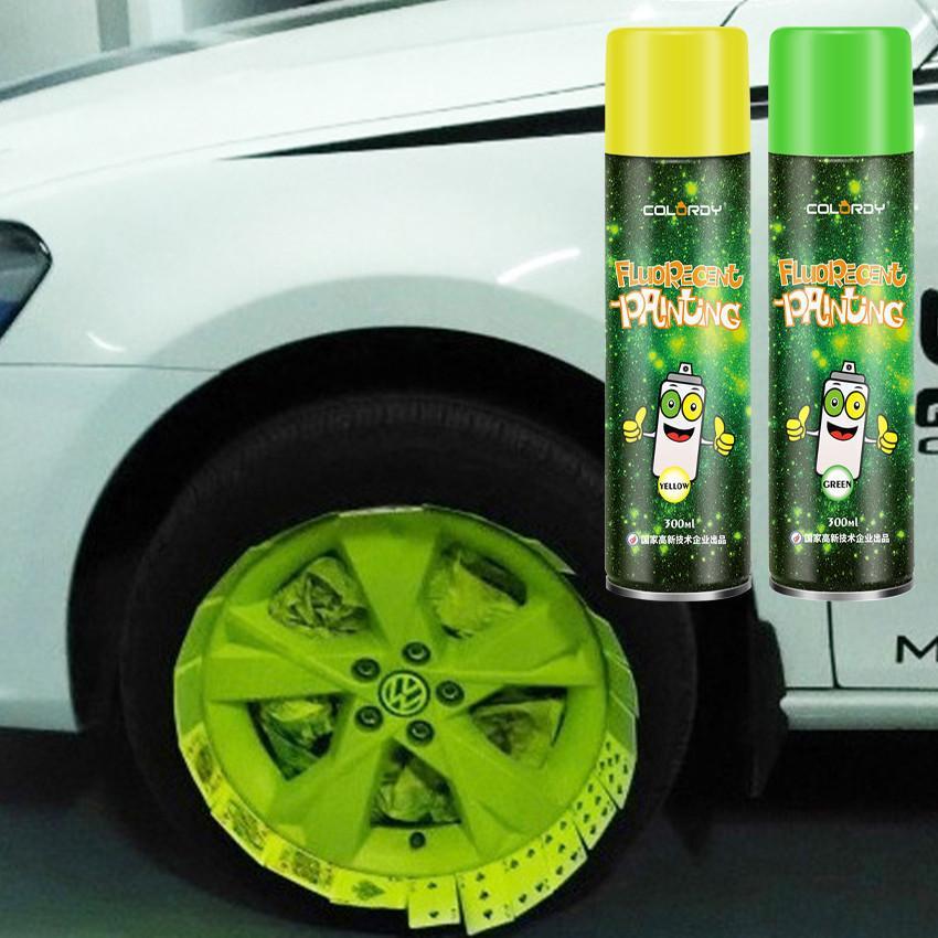 Cat Semprot pilox KINTA GLOW IN THE DARK pilok fosfor paint aerosol Original