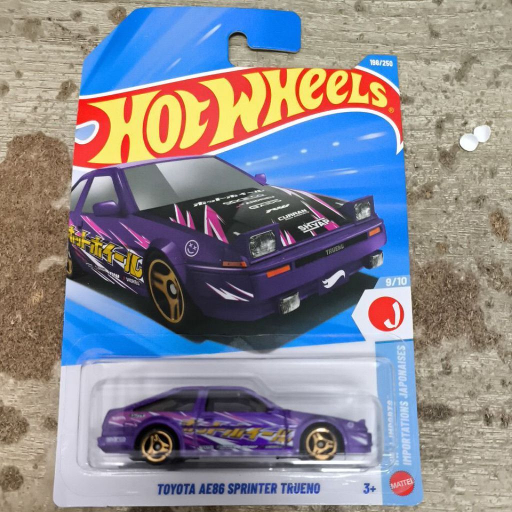 HOTWHEELS TOYOTA AE86 SPRINTER TRUENO