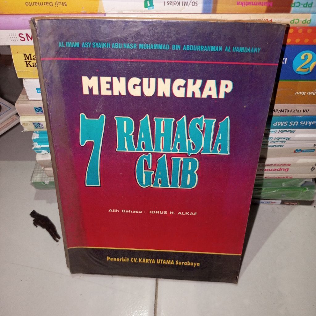 Buku Bekas Mengungkap 7 Rahasia Gaib.