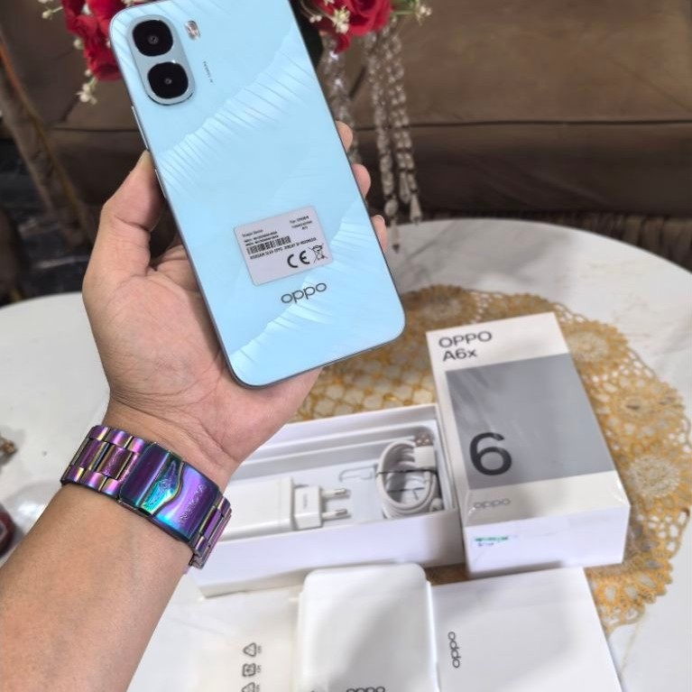 Oppo A6x Ram 8+16gb / 128gb Mulus Fullset Garansi Resmi