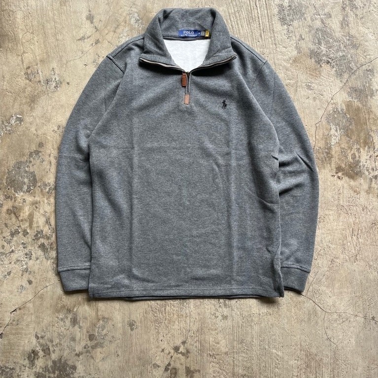 HALFZIP POLO RL OG JAPAN MARKET