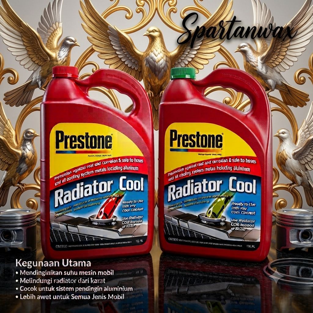 Air radiator prestone 4 liter / Prestone radiator coolant