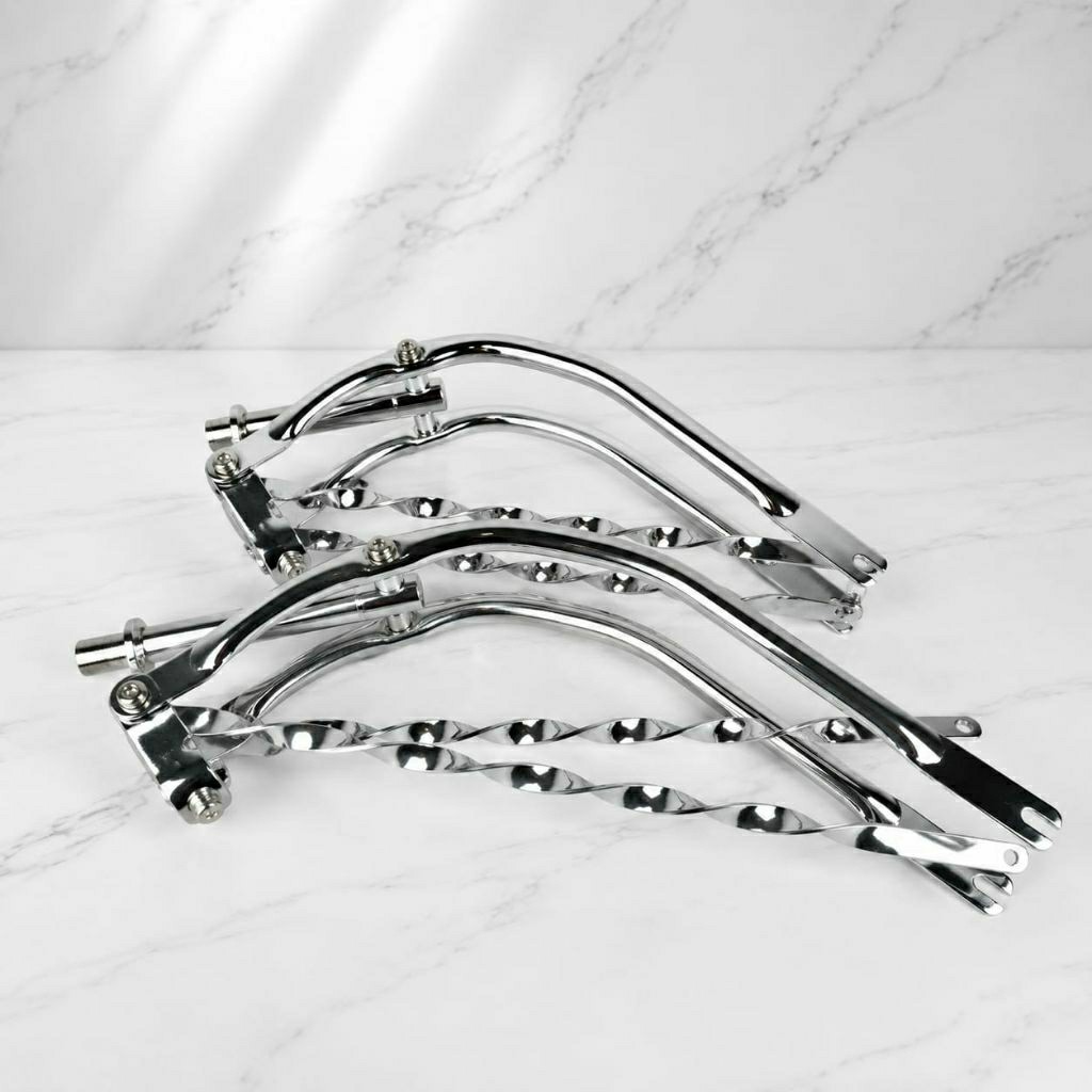 Fork Springer Lowrider BENT BENGKOK Chrome Plated / Fork Lowrider Custom TAIWAN