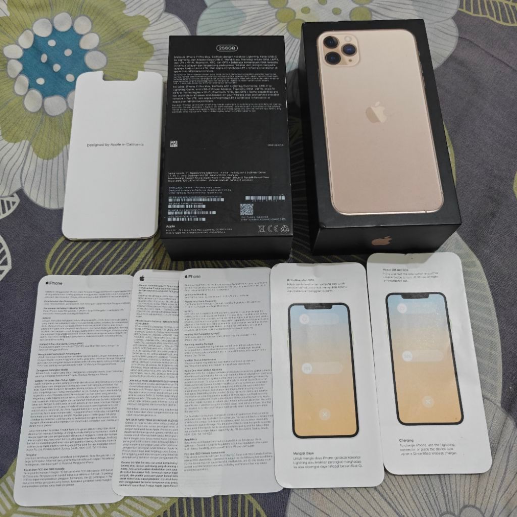 Box iPhone 11 Pro Max 256GB Gold iBox Original Copotan