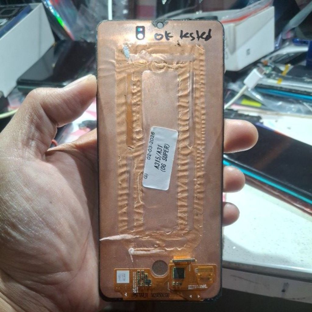 lcd ori copotan normal samsung A31