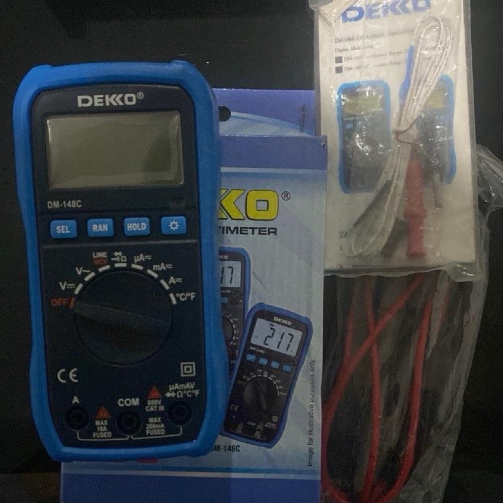 multitester dekko Dm 148c
