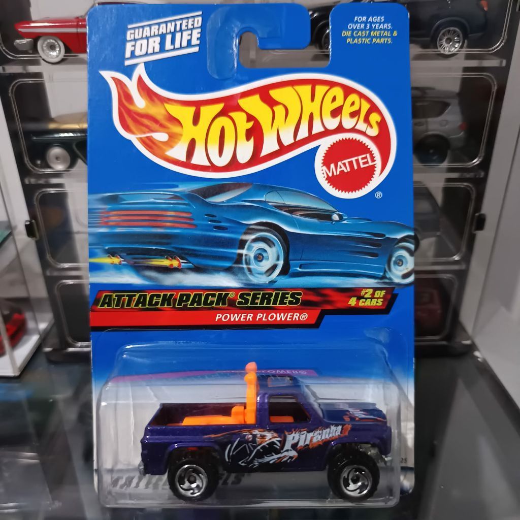 Hot wheels power plower piranha base besi