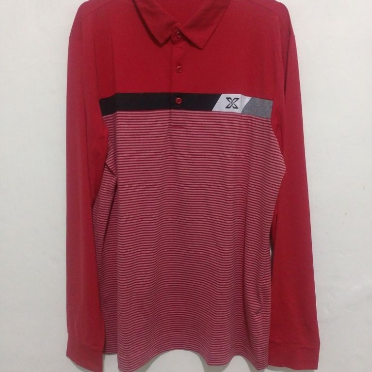 Kaos Kerah Lengan Panjang Outdoor JDX Golf