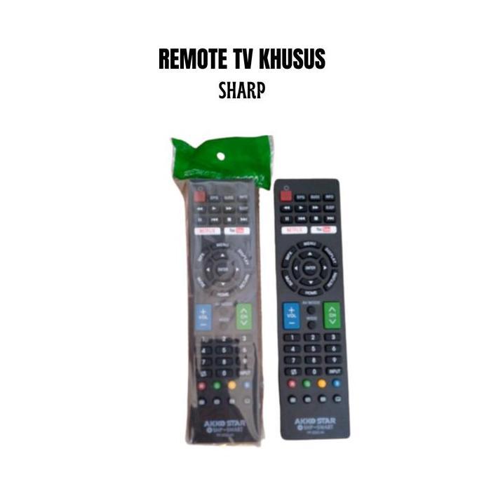 DI61 - REMOTE TV SHARP LCD LED TV TABUNG REMOT TELEVISI SMART ANDROID SHARP