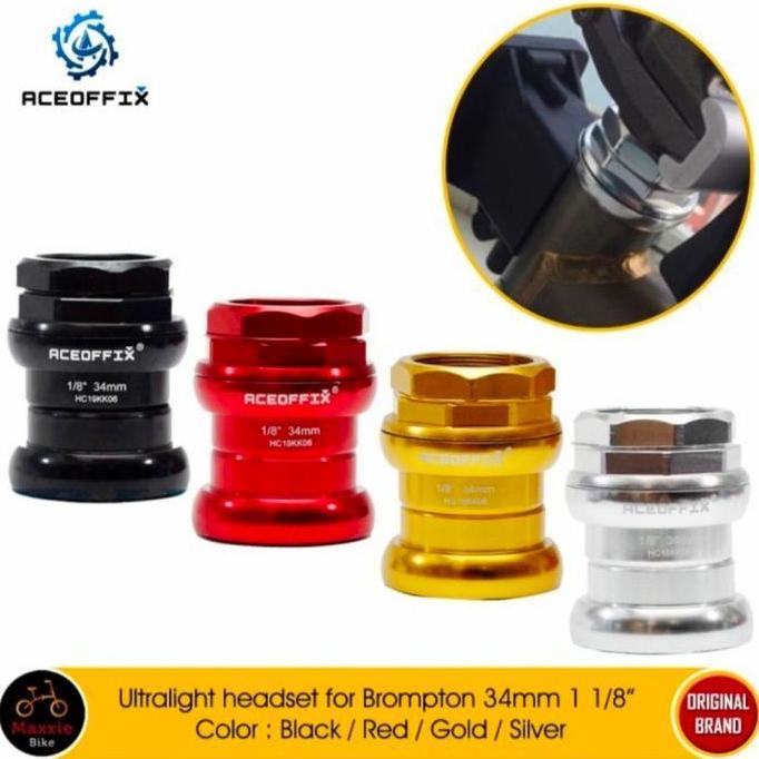 Set Oversize Os Derat Aceoffix 34Mm Fork 28.6 Drat Insert 25.4 Ultra Light Bearing Alloy Cnc For Fol