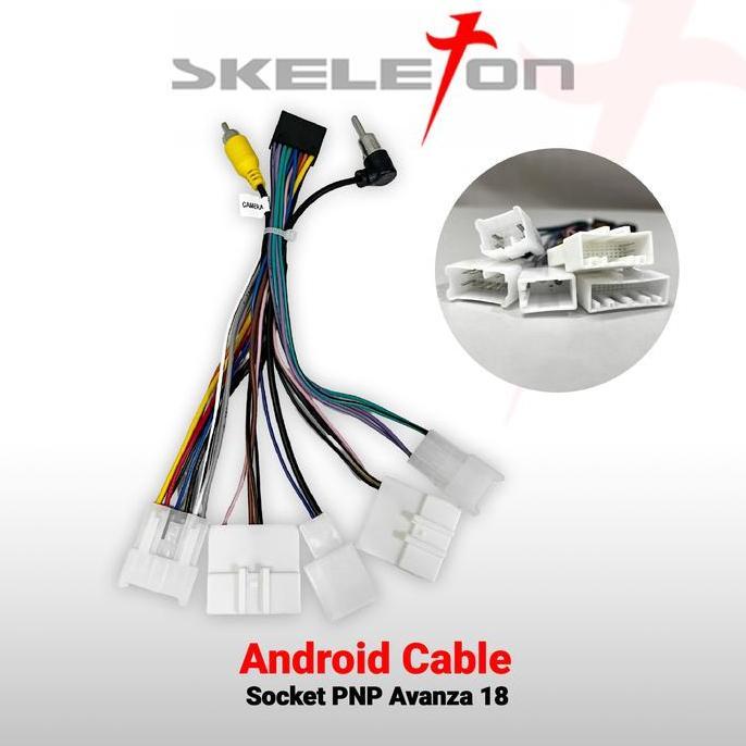 KABEL SOKET HEAD UNIT UNTUK MOBIL TOYOTA AVANZA