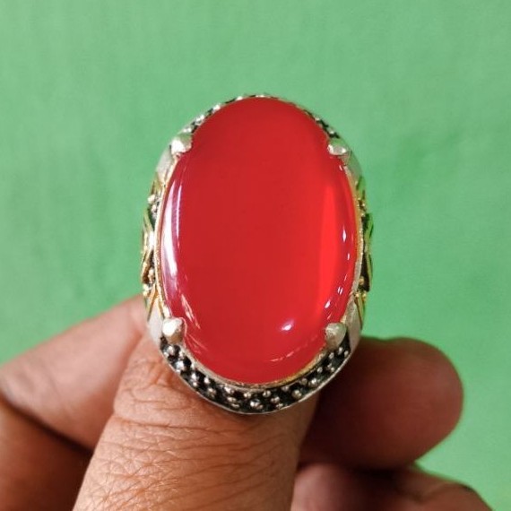 Red Baron Pacitan Cincin Batu Alam