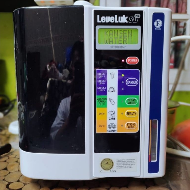 mesin kangen water SD501 bekas rasa baru mulus tinggal pakai aja. kangen water original SD501