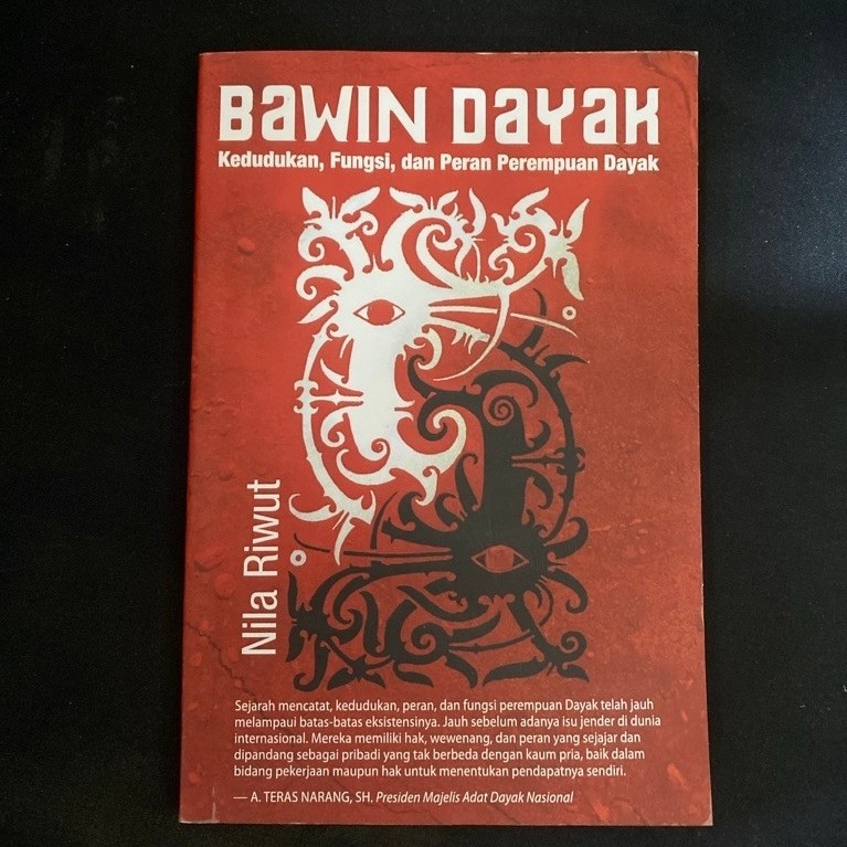 Buku Original BAWIN DAYAK KEDUDUKAN,PUNGSI DAN PERAN PEREMPUAN DAYAK - NILA RIWUT