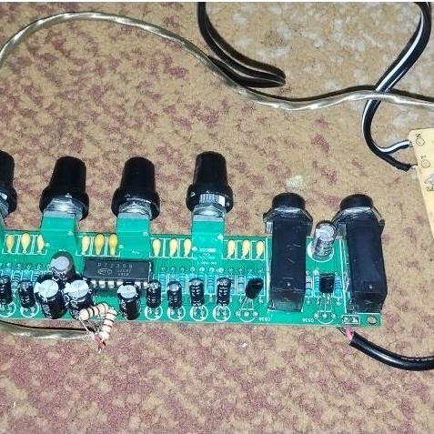 Modul Echo PT2399 Pre Amp Mic