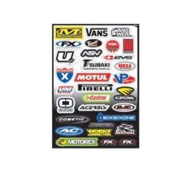 PROMO Sponsor Sticker Kit Sponsor C FACTORY EFFEX Original Import BISA GOSEND