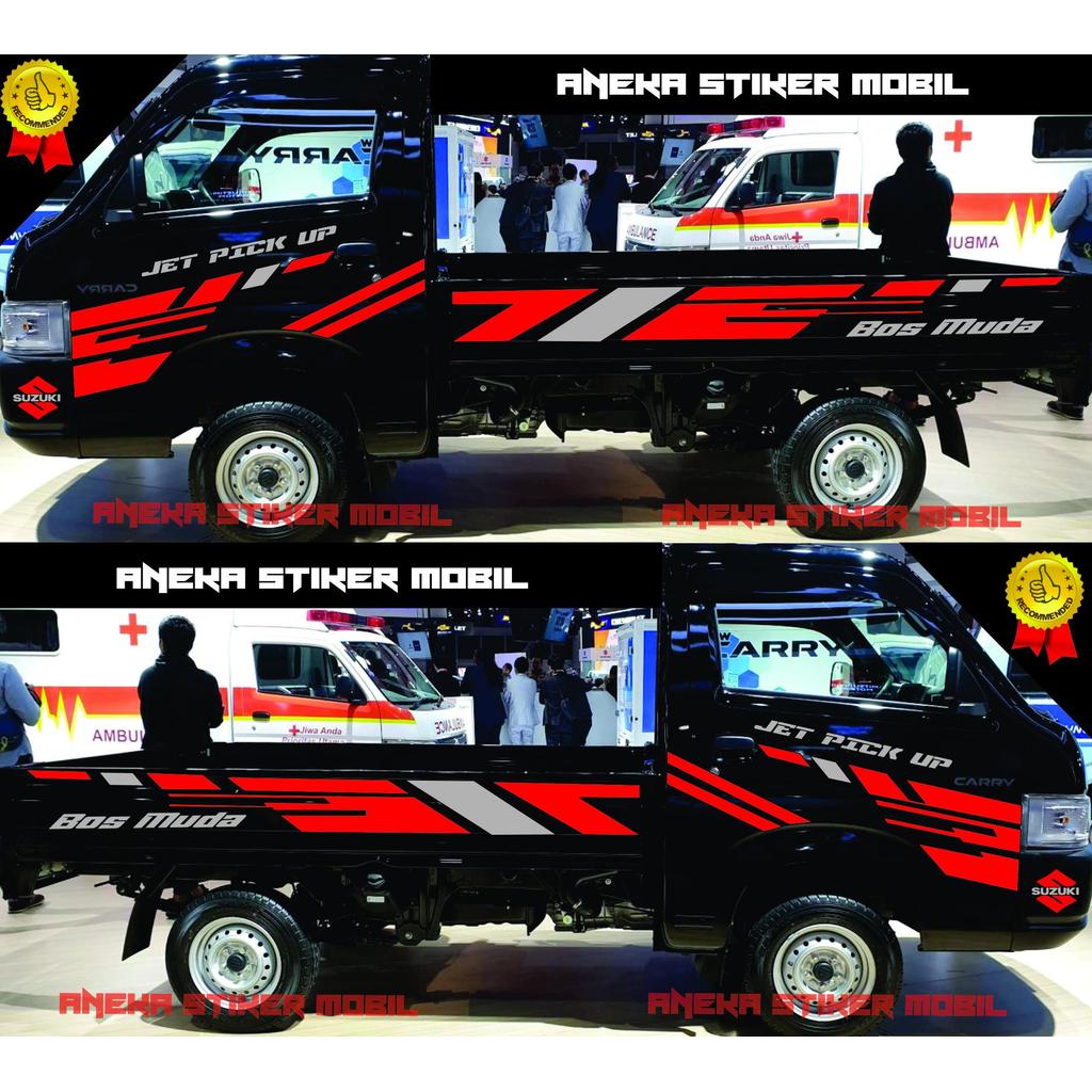 Sticker Stiker Pick Up New Carry Stiker Mobil Pick Up New Carry Aksesoris Stiker New Carry Terbaru