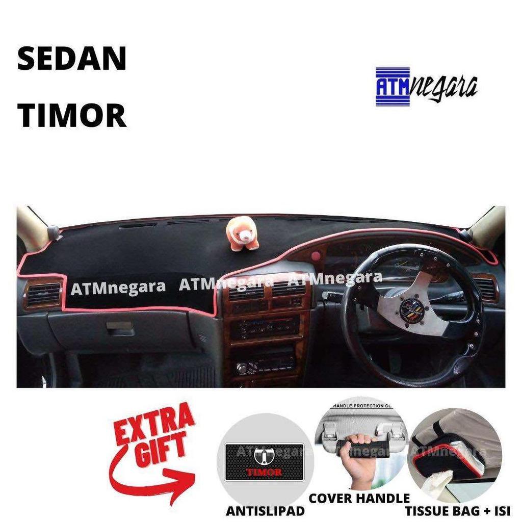 Aksesoris Premium Cover Dashboard Timor Hiasan Alas Pelindung Dasbor Mobil