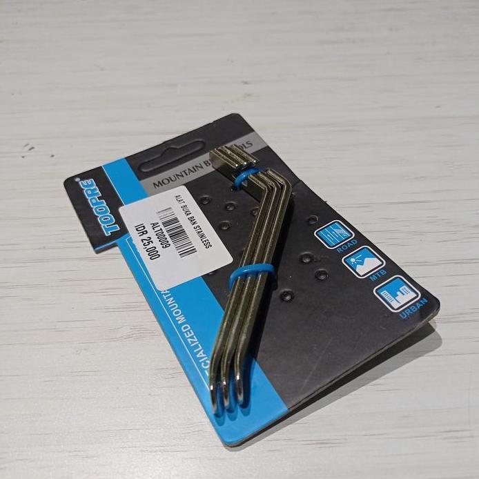 Alat pembuka ban Toopre bahan stainless import