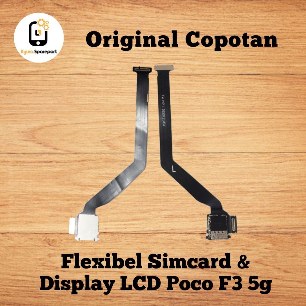 Flexibel Simcard / Flexibel LCD Original Copotan Poco F3