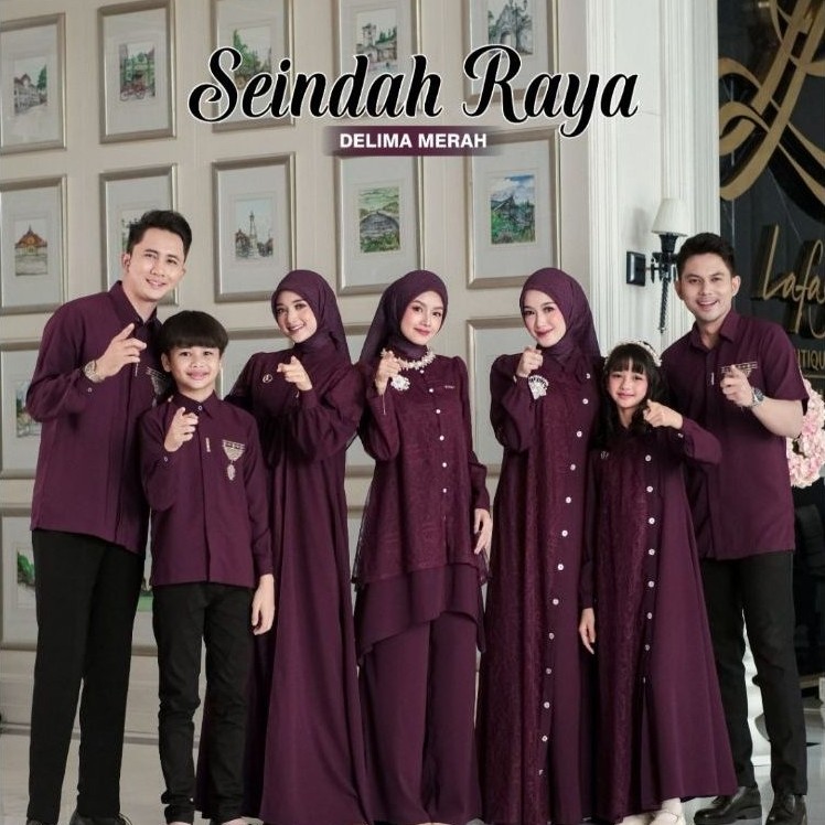Seindah raya family set by kamila kids