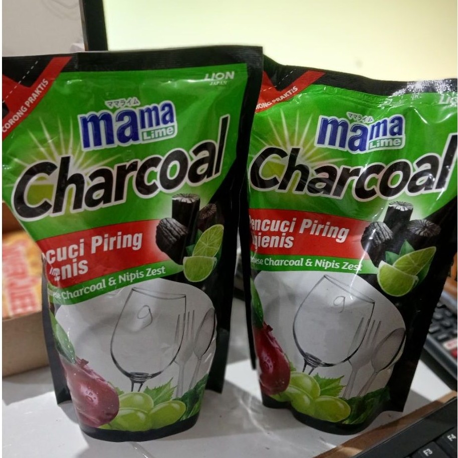 Mama Lime Charcoal Cairan Pencuci Piring 780ml - BANDUNG TLA