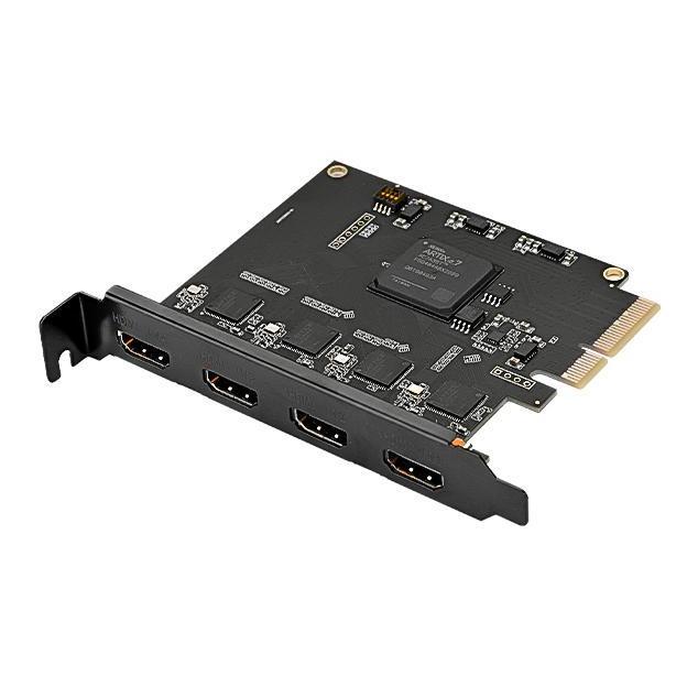 Jejex- Vmix 4 Hdmi Capture Card For Mixing Streaming - Obs Vmox Wirecast