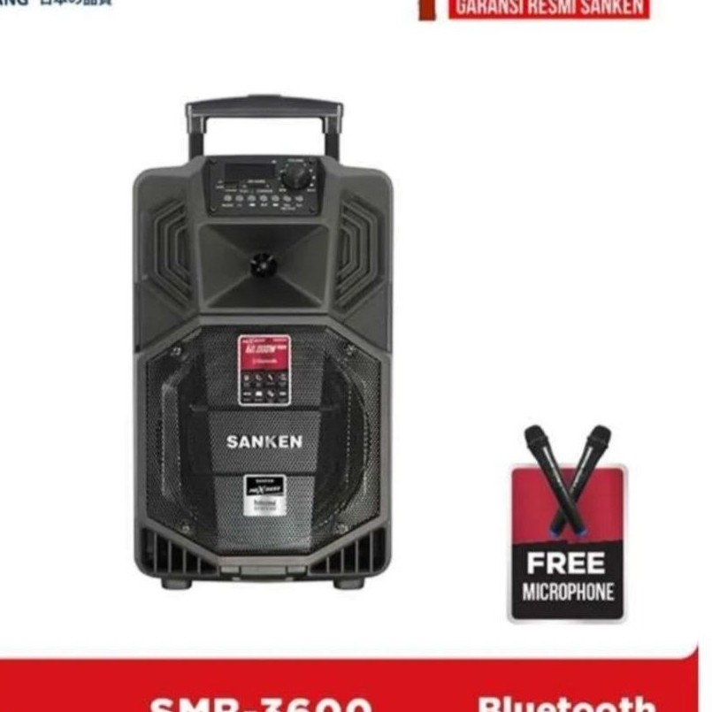 Speker Portable bluetooth  Sanken Smb 3600