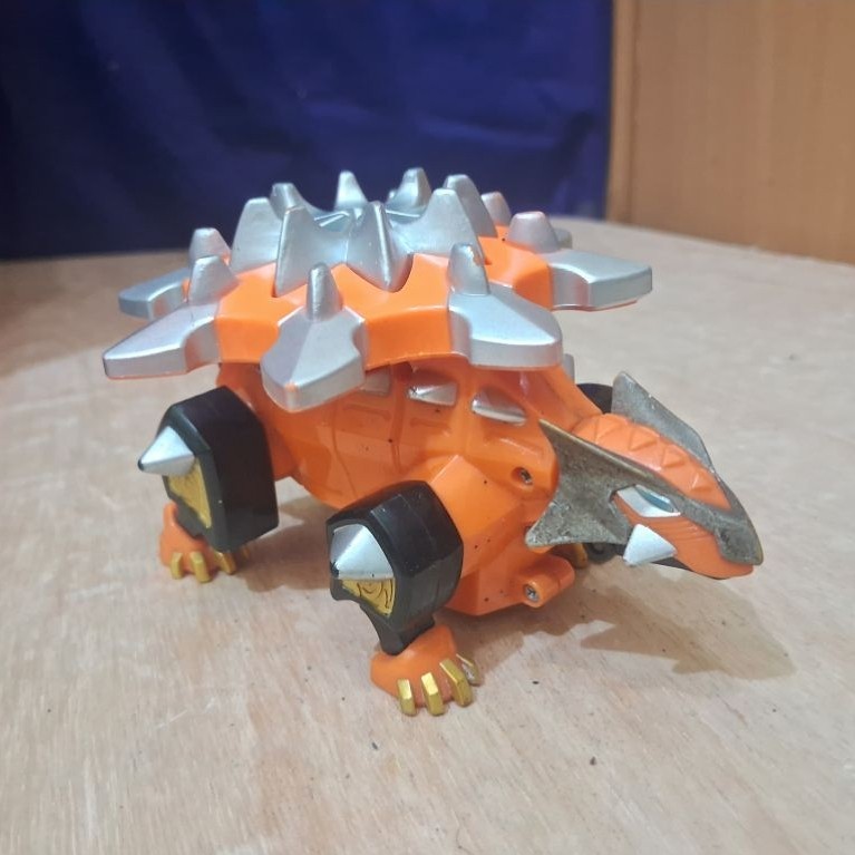 Mainan Part Zord Ankylozord Abaranger Bandai Original Power Rangers Dino Thunder Megazord Figure Rob