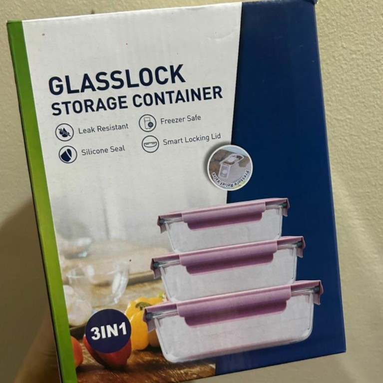 Glasslock storage container