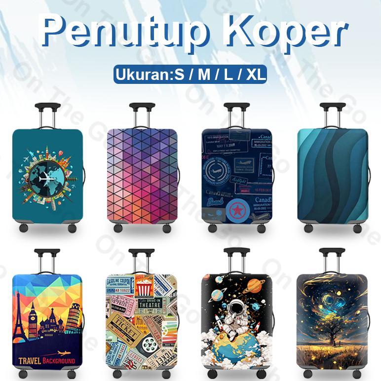 Sarung Koper / Pelindung Penutup Koper Elastis Anti Sarung Pelindung Koper 24 inch