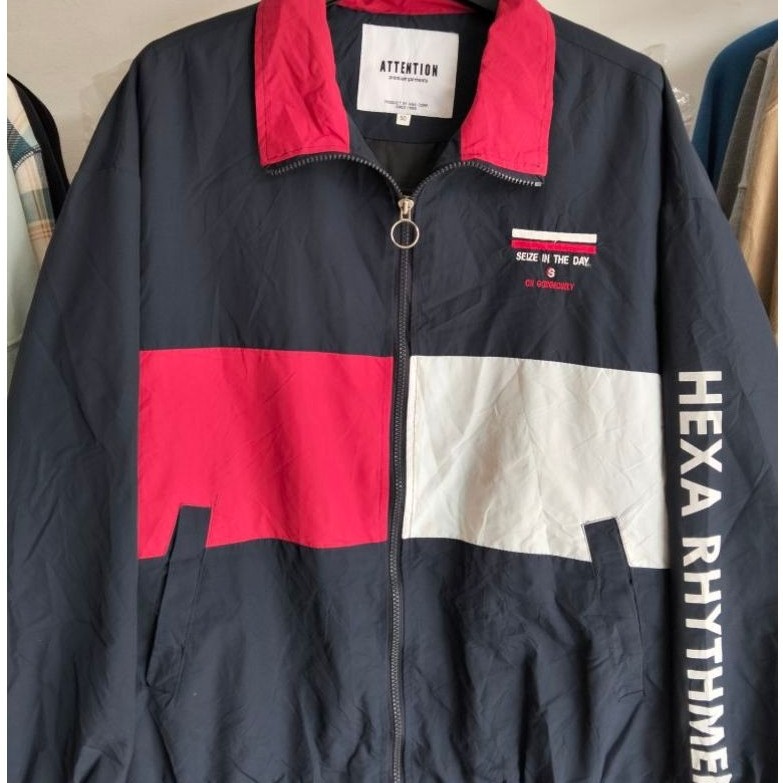 Colour Block Jacket ATTENTION