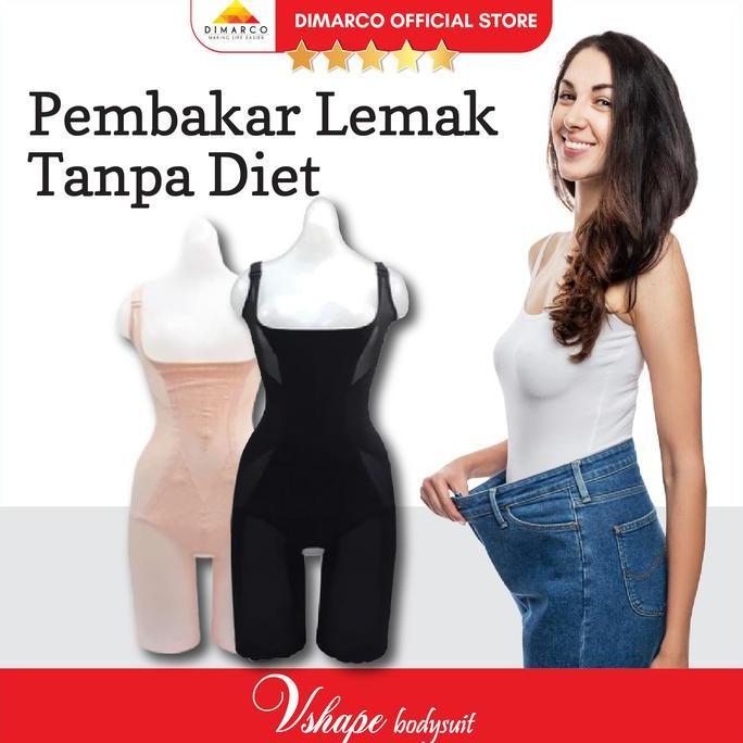 Vshape Slimming Body Suit Germanium Ice Silk
