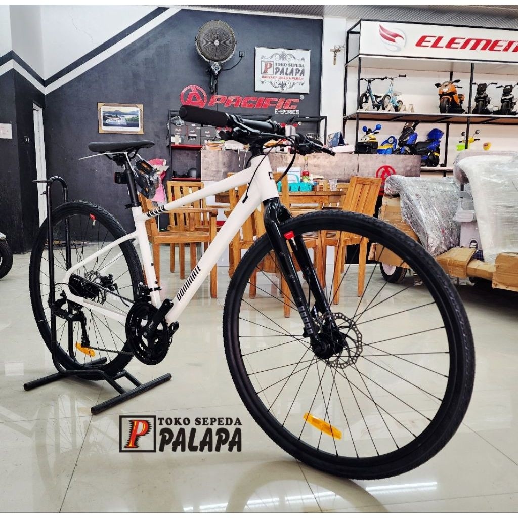 SEPEDA GRAVEL 700C DOMINATE RR VERDE Hybrid Alloy