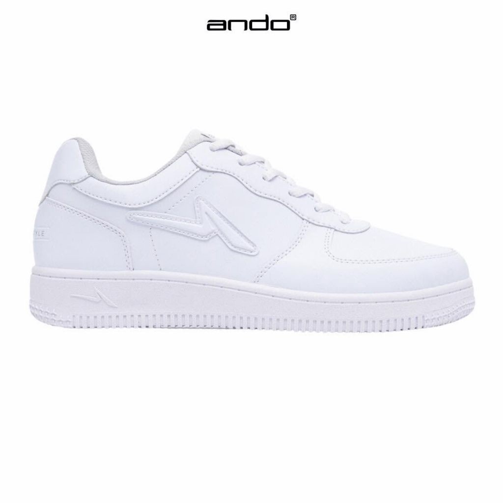 Ando Sepatu Sneakers Wanita Dewasa Tricks Putih