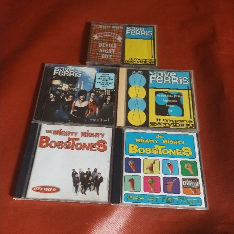 Varian Mighty Mighty Bosstones Save Ferris Kaset Cd LokalImportTanpa Coretan