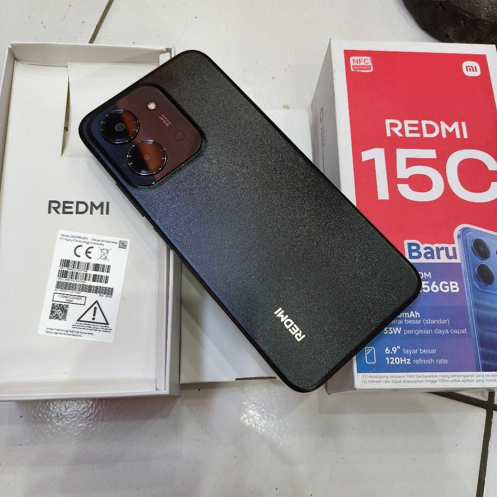 redmi 15C 8/256 second hp dus