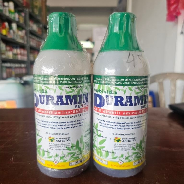 Herbisida sistemik DURAMIN 865 SL Racun rumput 400 ml