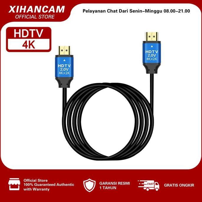 PRIMASTRADA - XIHANCAM KABEL HDMI TO HDMI 4K KABEL HDTV 1,5 METER KABEL HDMI LAPTOP KE PROYEKTOR TV 