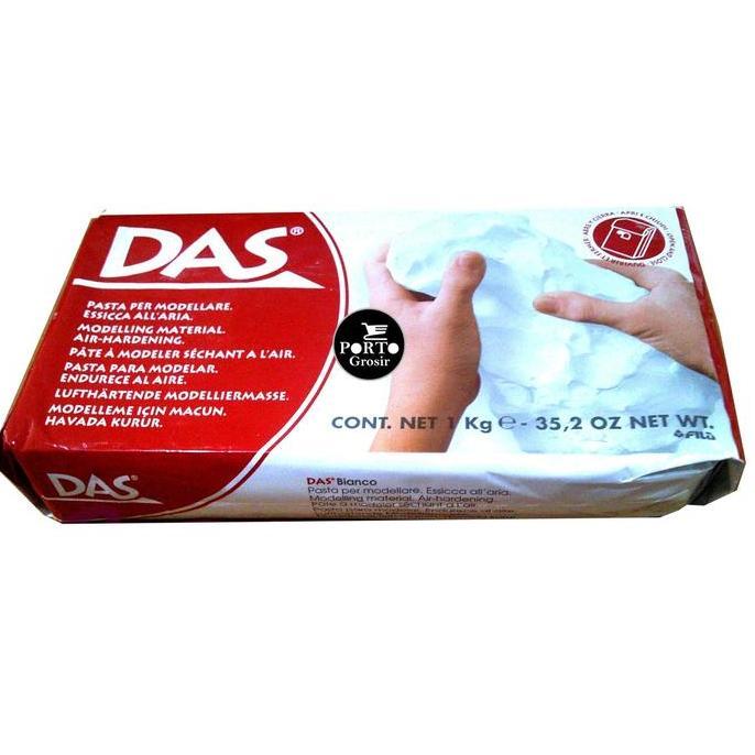 DAS Clay Putih 1 kg Paper Clay 1kg