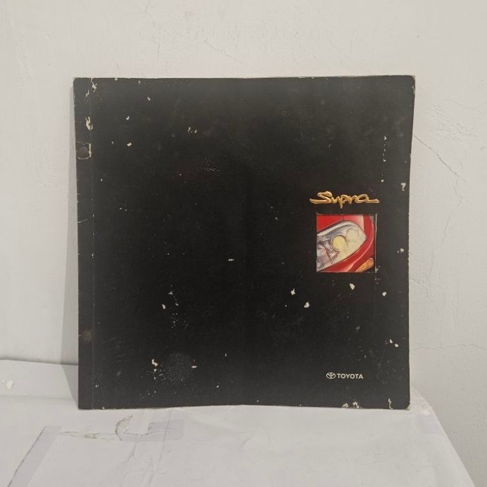 brosur katalog mobil toyota supra turbo 2jz 1993 usa buku booklet